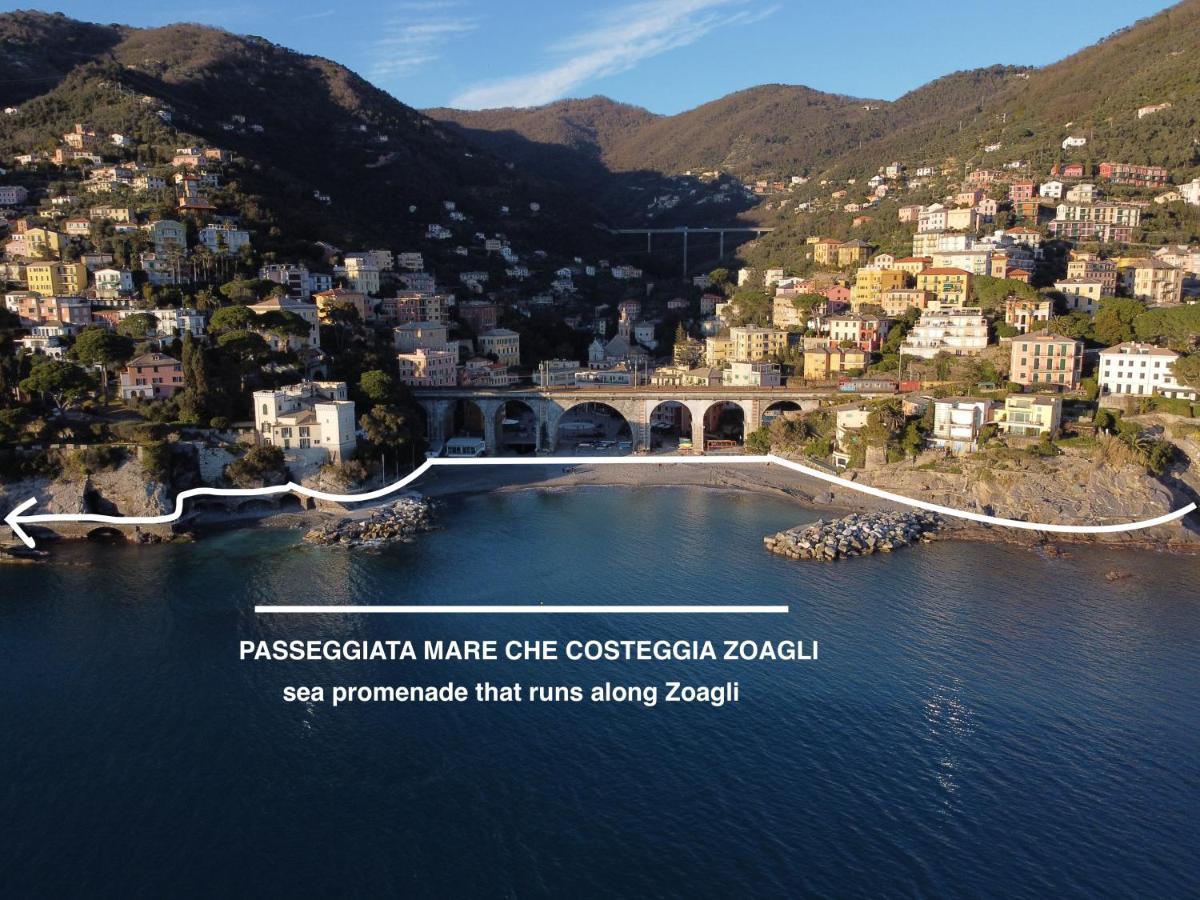 La Terrazza Sul Mare Apartment Zoagli Exterior foto